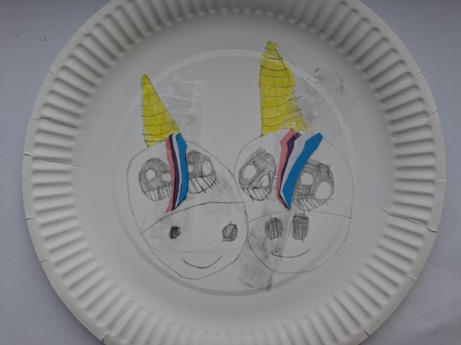 Unicorn Picture Plate